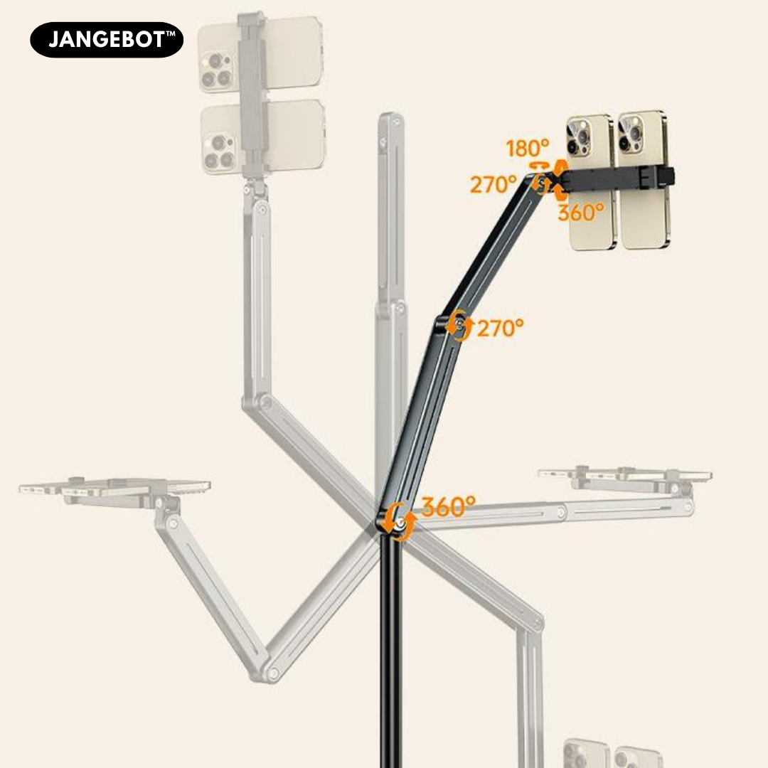 Langebot™ Universal Adjustable Tablet/Phone Floor Stand - Premium