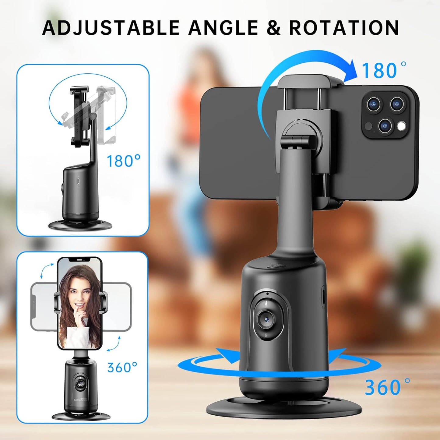Langebot™ Smart AI Facial Recognition Smartphone Stand