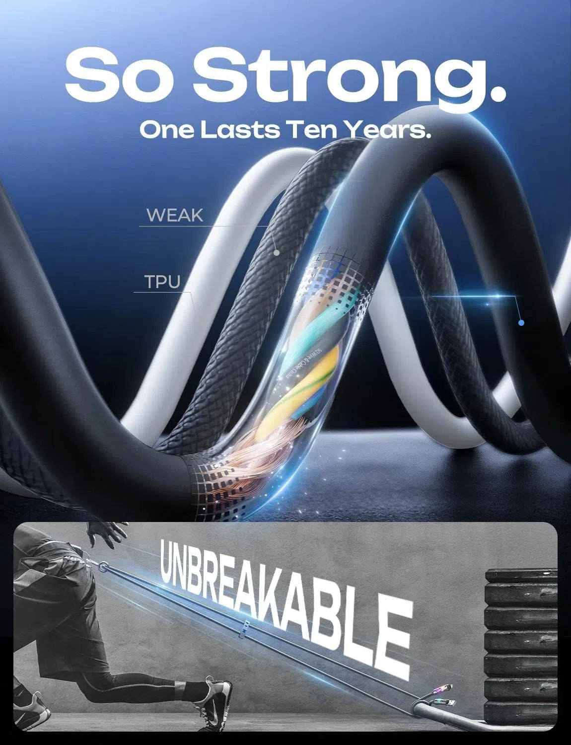 Langebot™ 240W 4-in-1 USb-C Super Cable
