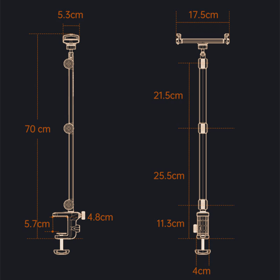 Langebot Universal Adjustable Tablet/Phone Holder - Premium