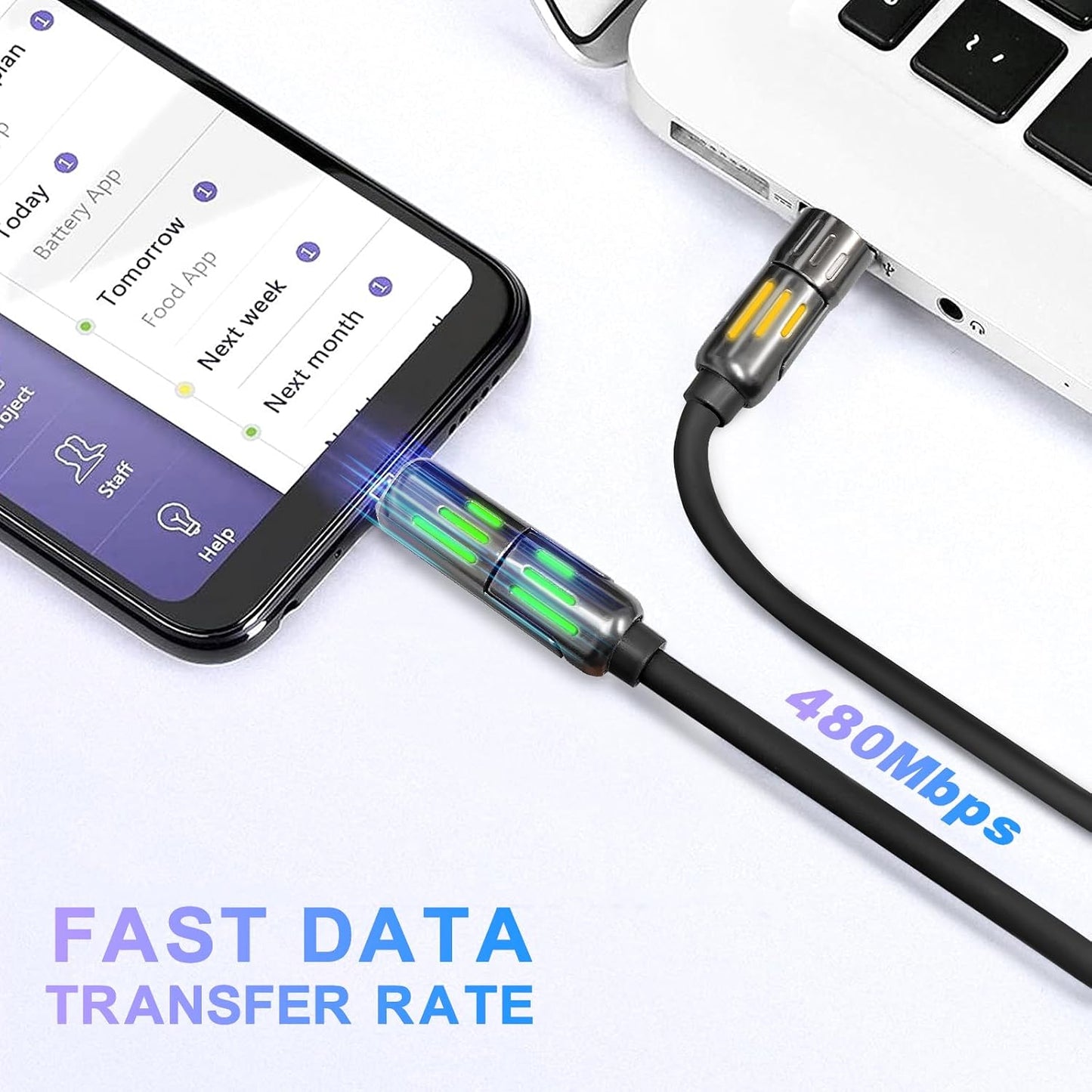 Langebot™ 240W 4-in-1 USb-C Super Cable