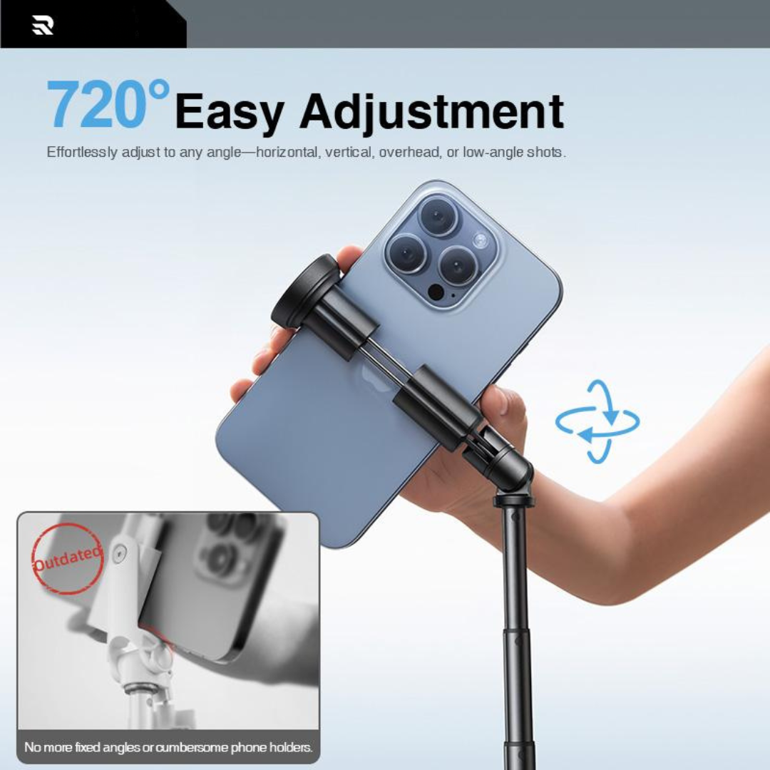 Langebot™ One-Touch Deploy Selfie Stick/ Tripod with Remote