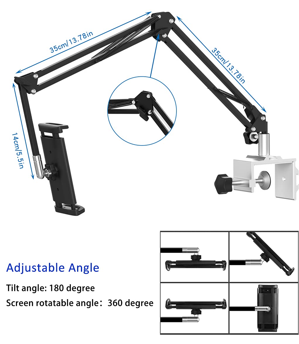 Langebot™ Universal Adjustable Tablet/Phone Holder - Long Arm Style