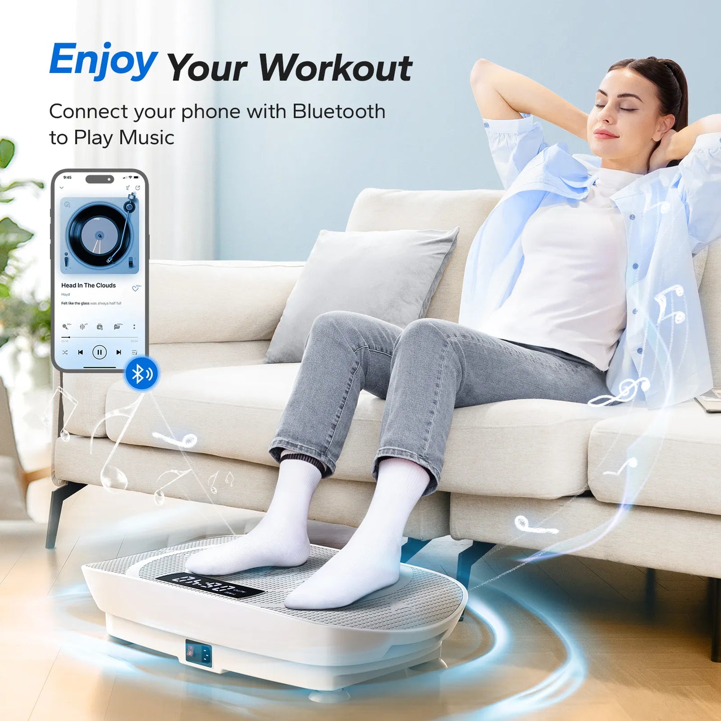 Langebot™ Whole Body Vibration Plate