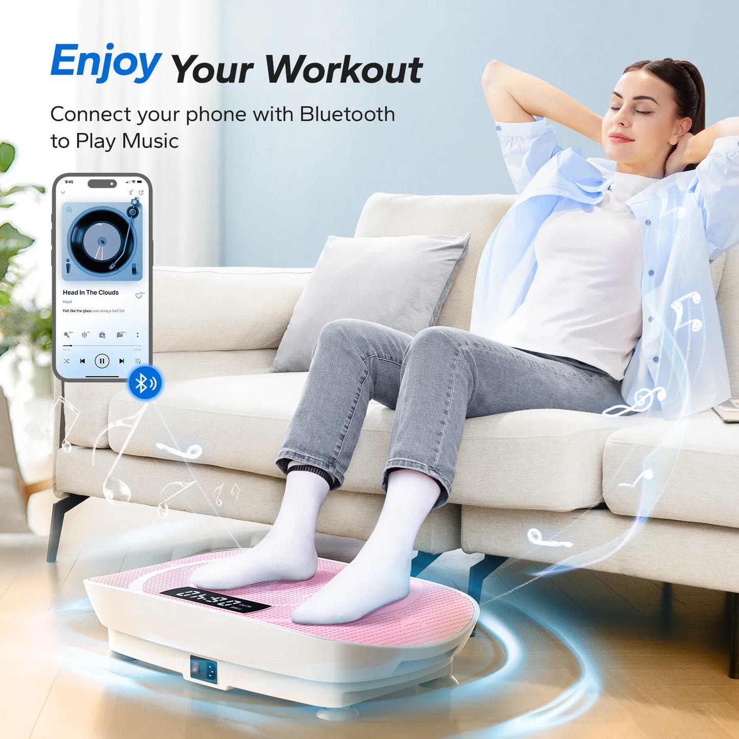 Langebot™ Whole Body Vibration Plate