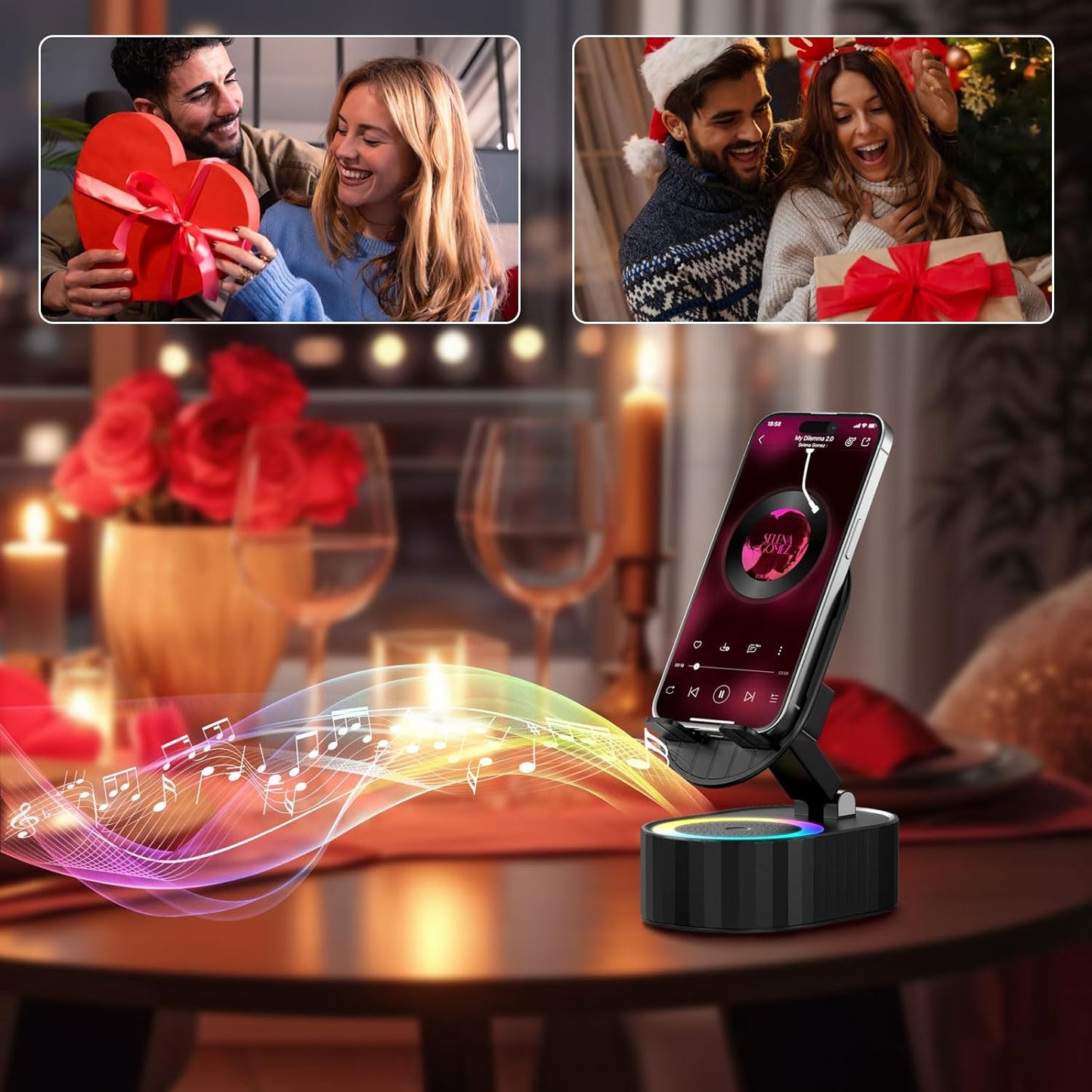 Langebot™ 5 in 1 Wireless Induction Audio Speaker