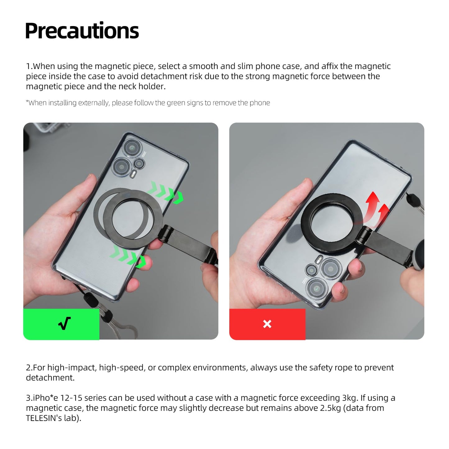 Langebot™ Magnetic Neck Mount for Phones