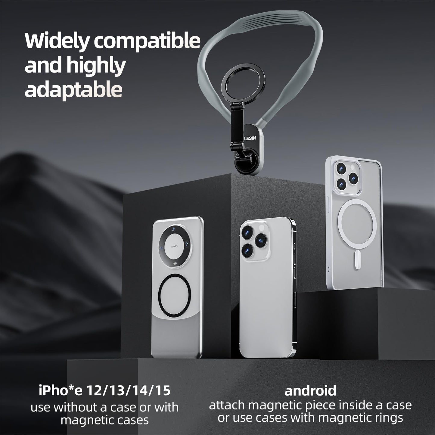Langebot™ Magnetic Neck Mount for Phones