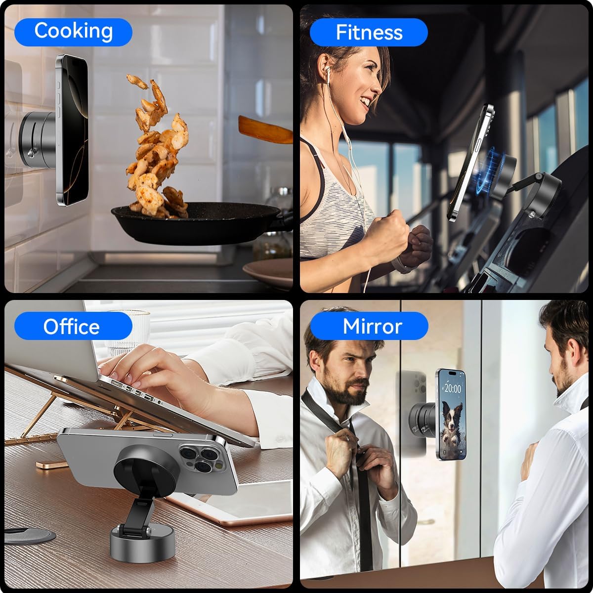 Langebot™ Vacuum Suction Magnetic Phone Holder - A2