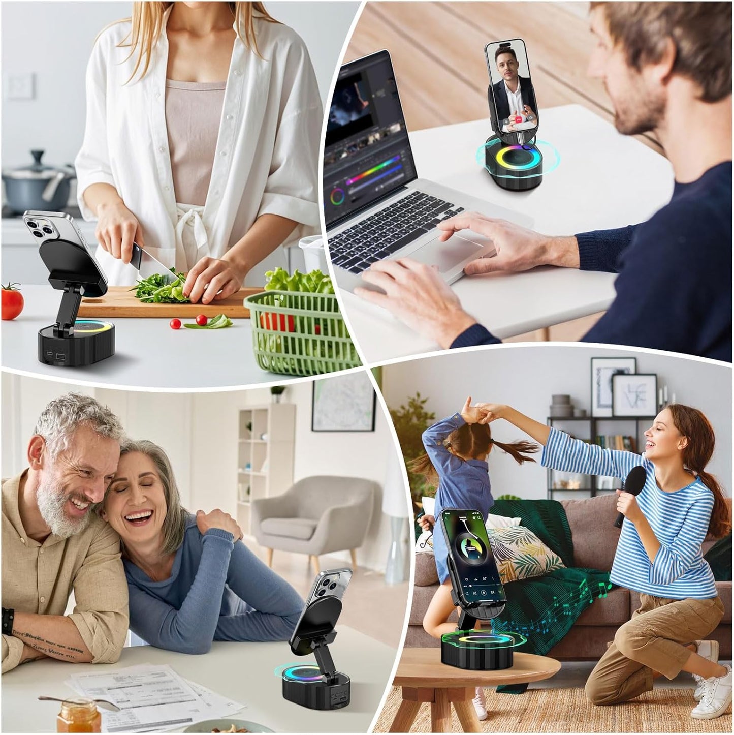 Langebot™ 5 in 1 Wireless Induction Audio Speaker