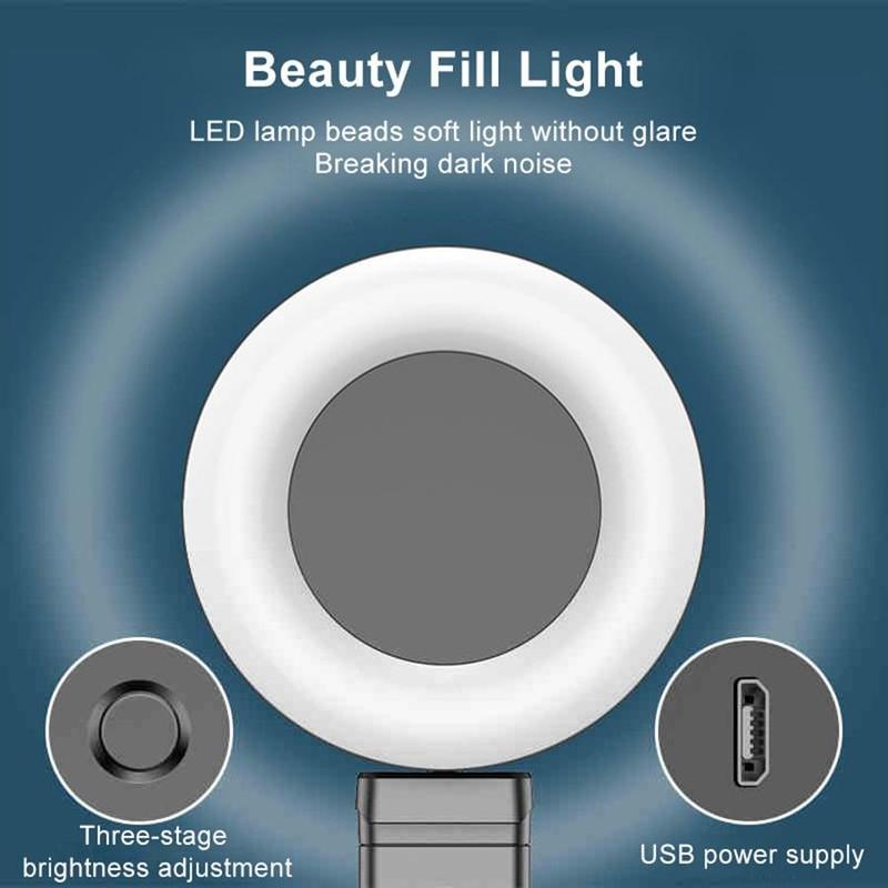 Langebot™ New 6 in 1 Selfie Stick With Fill Light