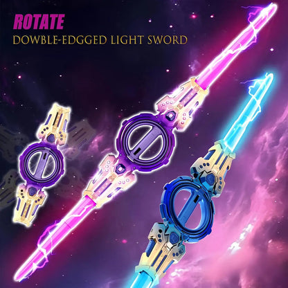 LED Rotate Double-Edged Sword