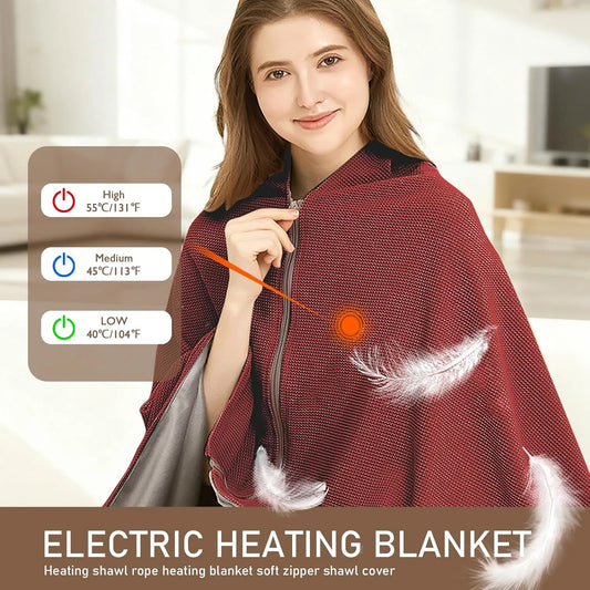 Langebot™ Carbon Nano Fiber Heated Shawl & Blanket
