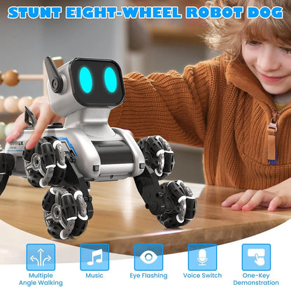 Langebot™ 8-Wheel Robot Dog RC Stunt Car