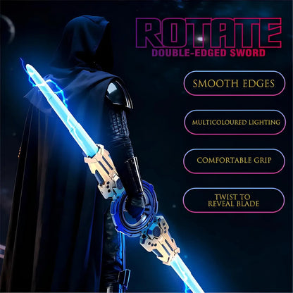 LED Rotate Double-Edged Sword