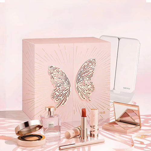 MEIYU Cosmetic Set “Butterflies Love Flowers” - Gift Box