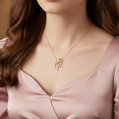 Luminous Enamel Romantic Fireworks Necklace