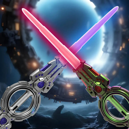 LED Rotate Double-Edged Sword