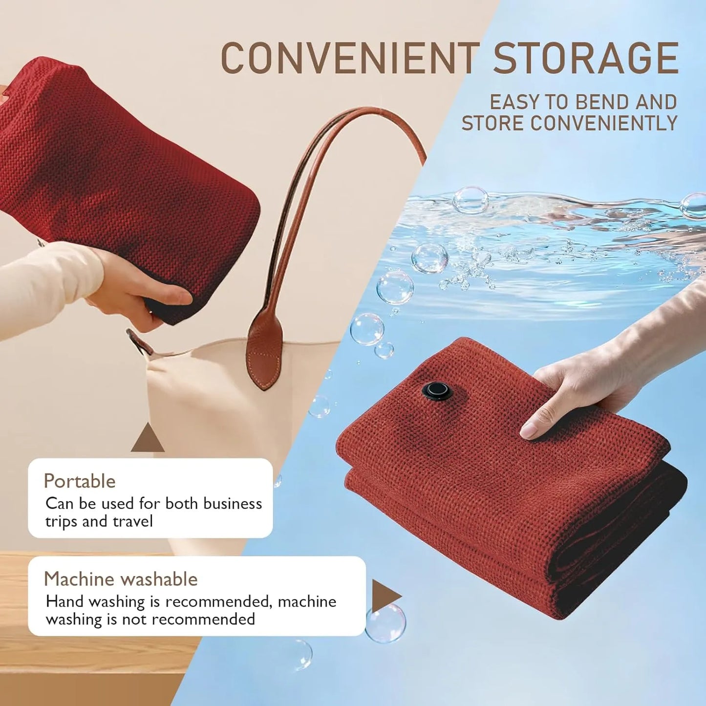 Langebot™ Carbon Nano Fiber Heated Shawl & Blanket