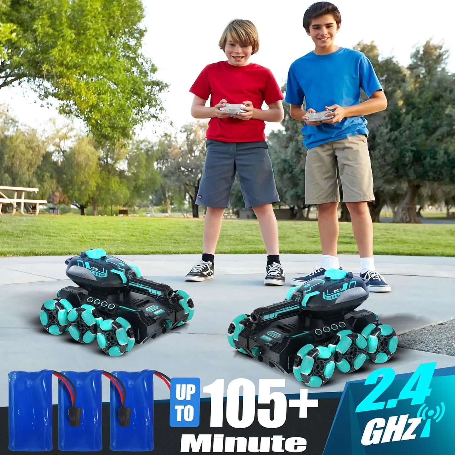 Langebot™Gesture-Controlled RC 4WD Tank