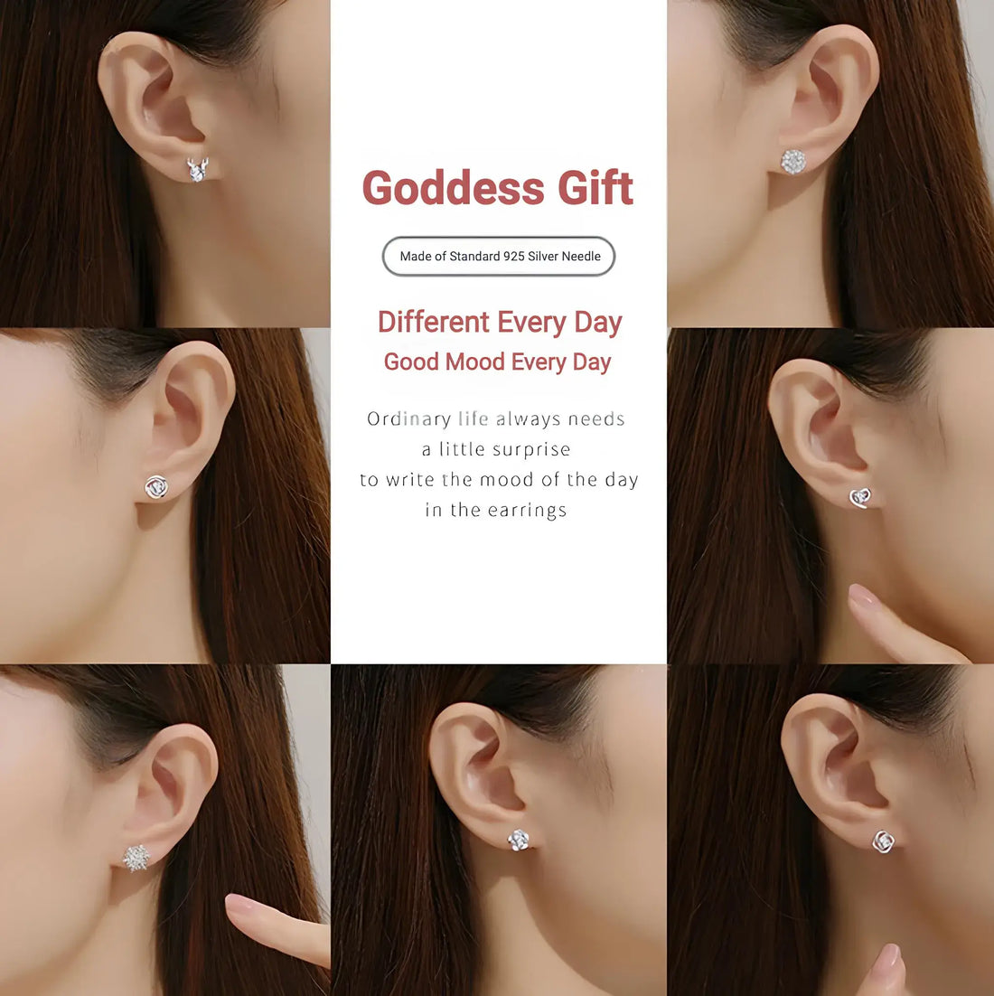 Weekly Earrings - Blue Starry Sky Gift Box