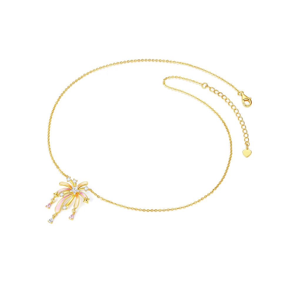 Luminous Enamel Romantic Fireworks Necklace