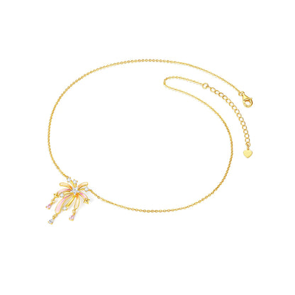 Luminous Enamel Romantic Fireworks Necklace