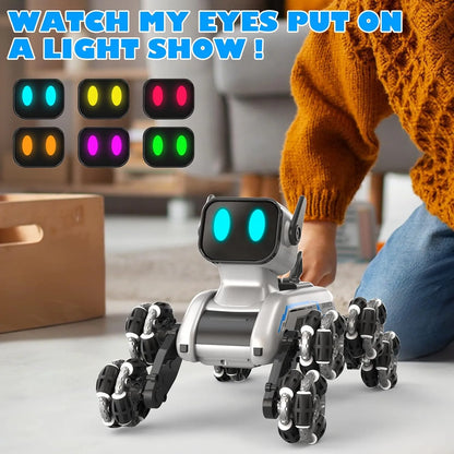 Langebot™ 8-Wheel Robot Dog RC Stunt Car