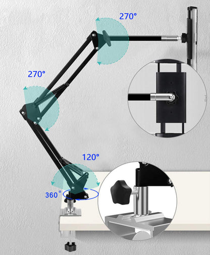 Langebot™ Universal Adjustable Tablet/Phone Holder - Long Arm Style