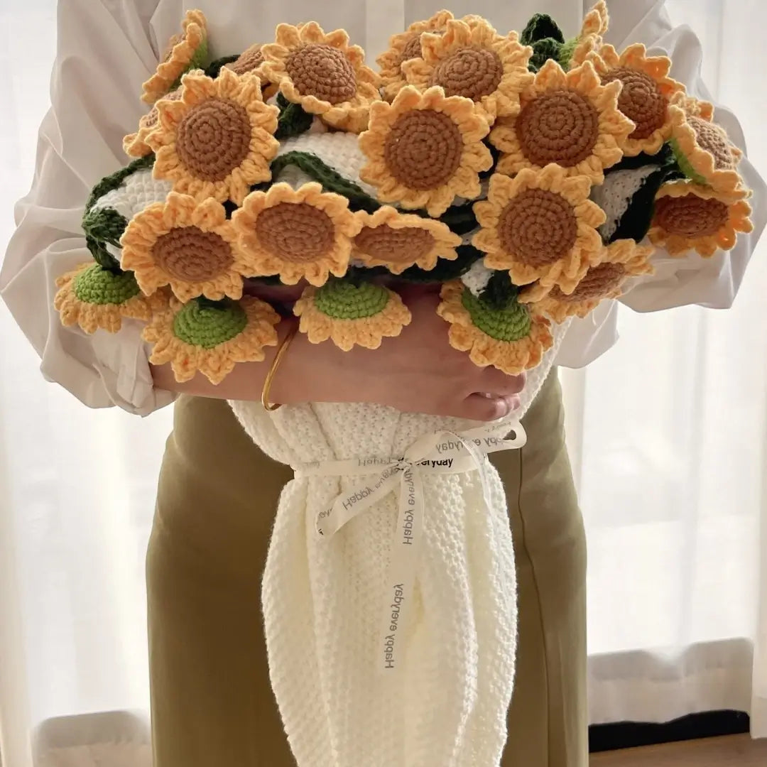 Bouquet-Inspired Shawl Blanket