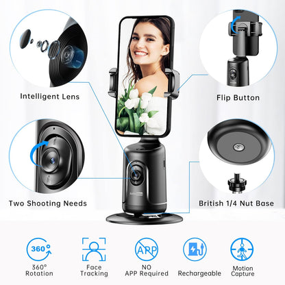 Langebot™ Smart AI Facial Recognition Smartphone Stand
